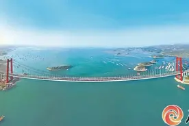 壮美！广西最长跨海大桥龙门大桥建成通车图片