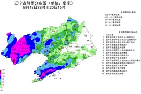 辽宁继续发布黄色预警，今夜这些地区暴雨、大暴雨！图片