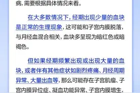 中新真探：经期有血块，表示有妇科疾病？图片