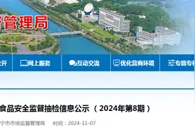 湖北省咸宁市市场监督管理局食品安全监督抽检信息公示（2024年第8期）图片