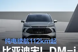 比亚迪宋L DM-i新消息公布 纯电续航112km起/或售15-18万元图片