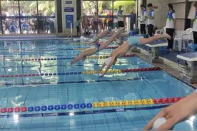 200余名运动员参与角逐 高新区石羊街道青少年游泳锦标赛落幕图片