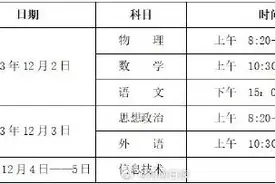 河南高中学业水平考试时间确定图片