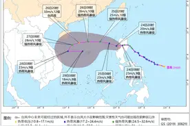 台风来了！中到大雨将抵安徽，阜阳接下来……图片