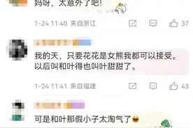 “和叶”弟弟变妹妹？网友：花花别成哥哥就行……图片