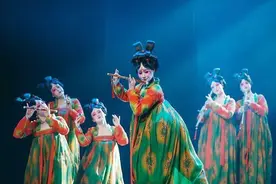 火遍全网的《唐宫夜宴》姐妹篇，舞剧《水月洛神》3月登陆杭城图片