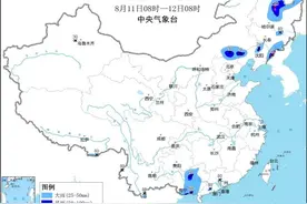 东北地区降雨持续，南方大范围高温即将减弱！图片
