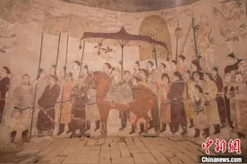 东西问·镇馆之宝丨王江：逾千年北齐壁画藏着多少独特文化元素？图片