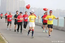 探寻运动脉搏，感受奔跑魅力，阳谷县职工半程马拉松赛激情开跑图片