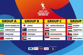 U17亚洲杯被抽入“死亡之组”，中国国少队并非没有机会制造惊喜图片