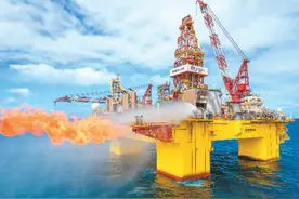 中国探获全球首个超深水超浅层大型气田图片
