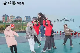 趣味游戏+自助美食，老师们享受春日盛宴图片