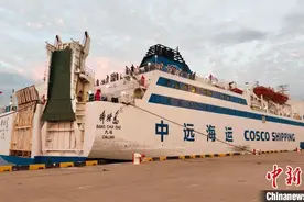 天津—大连客滚航线复航 助推两地文旅深度融合图片