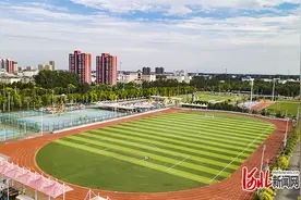 雄安建设者拍雄安｜逐梦绿茵场图片