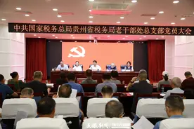 国家税务总局贵州省税务局老干部处召开党员大会 选举产生新一届党总支委员会图片