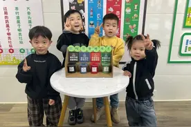 青岛惜福镇街道：大朋友带小朋友，创意手工活动助力垃圾分类图片