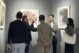 笔墨丹青展风骨，高剑父纪念馆举办《英雄花影英雄城》中国画展｜英雄花开英雄城图片