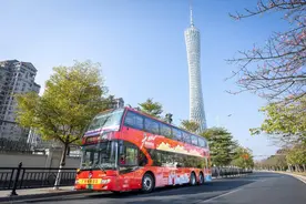 新开海心沙环线，广州双层巴士2025年焕新前行图片