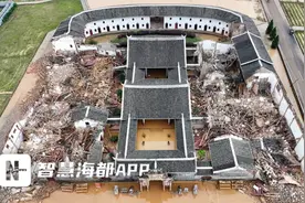 上杭大暴雨致“客家第一祠”——官田李氏大宗祠损毁图片