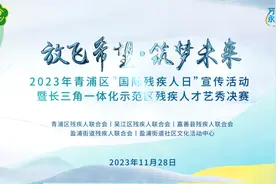 长三角一体化示范区残疾人才艺秀圆满落幕，金奖是→图片
