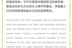 人间美食在贵州｜贵州“菜豆腐”，深藏山间的质朴美味 Guizhou 'Cai Doufu' – “Snow-Capped Green Mountains”：Rustic Delights Hidden in the Hills图片
