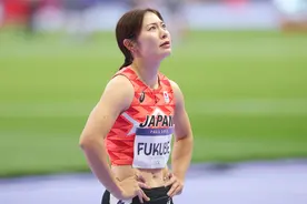 女子100米栏：日本选手福部真子跑出12秒85，晋级半决赛图片