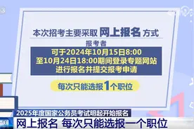 2025年度“国考”如何报名？需要具备什么条件？有何特点？一起了解→图片