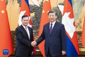 洪玛奈首次正式访华，中国与柬埔寨延续铁杆情谊图片