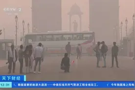 印度新德里空气污染持续恶化，烟雾笼罩整个城市图片