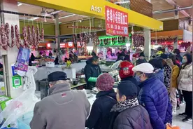 节日消费供需两旺，普陀桃浦智慧菜场赋能经营图片