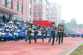 科技体育盛宴，金海高中校园激情体育节开幕图片