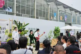 成都世园会郫都分会场“五一”假期首日客流量达4万人次，鲜花销售额达560万元图片