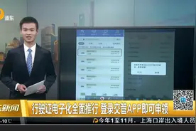 行驶证电子化全面推行 登录交管APP即可申领视频封面