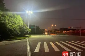 亮了！苏州市相城区望亭镇迎湖村实施路灯亮化工程，新增道路交通补光灯图片