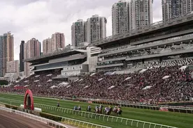 香港举行赛马活动迎新春 吸引8.5万观众入场观赛图片