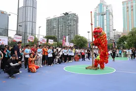 同心共迎十五运，广州地区第十三届中外友人运动会开幕图片