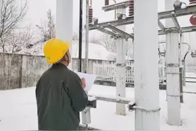 国网灵宝市供电公司：风雪无阻保供电图片