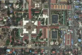 第1现场｜卫星图显示地震摧毁缅甸寺庙、宝塔和数千文化建筑图片
