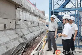 刘宁深入平陆运河项目建设现场调研图片