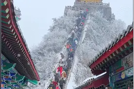 河南多地飘雪，这些景区再现“神仙雪景”！图片