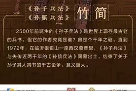 闪电每日文物｜《孙子兵法》作者是孙武还是孙膑？这件文物讲清楚了图片