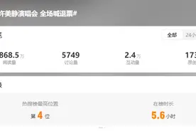 许美静演唱会观众齐喊退票 南京文旅部门：接到投诉，已在处理图片