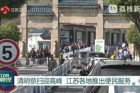 清明祭扫迎高峰 江苏各地推出便民服务图片