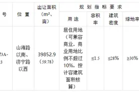 【土拍预告】2.88亿起拍价！11月15日日照市又一居住用地出让！图片