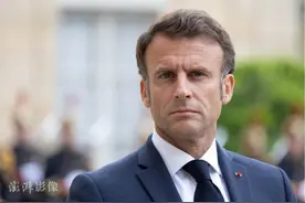 新一轮巴以冲突爆发一周年，马克龙帖文引争议，网友：痛苦不止涉及一方图片