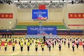 2023年“奔跑吧·少年”儿童青少年主题健身活动暨甘肃省青少年体育舞蹈冬夏令营活动启动图片