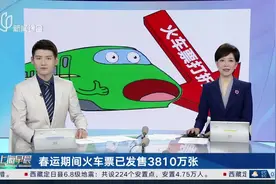 春运期间火车票已发售3810万张 从昆明到上海火车票打2折仅需53.5元？12306回应视频封面