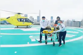 “空中120”搭建“黄金一小时”生命线，深圳已形成较成熟的航空医疗救援体系图片