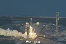 美国龙飞船载4名宇航员飞往空间站 将接回被困太空宇航员图片