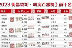 胡润百富榜发布：首富没有变，王健林财富大缩水，他落榜了图片